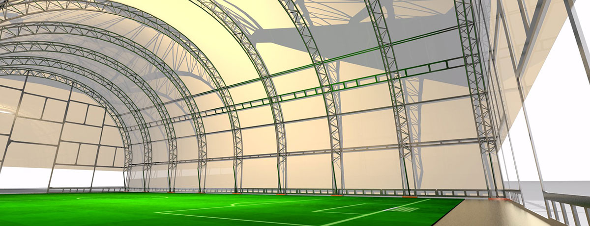 Sports fields coverings