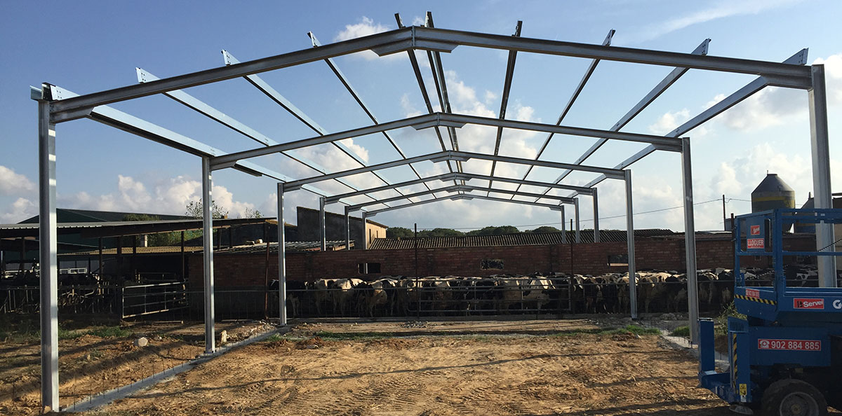 Light metal structures